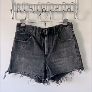 Uniqlo Black High Rise Shorts, Waist Size 26
